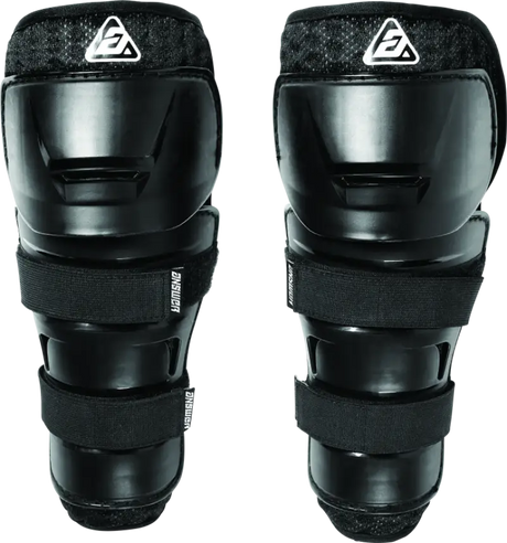 Answer Peewee Knee Guard Black - Answer