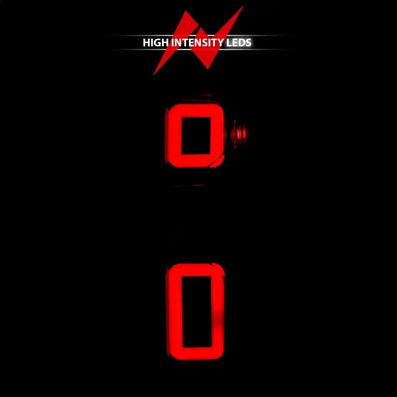 Anzo 19-21 Chevy Silverado Work TruckFull LED Tailights Black Housing Smoke Lens G2 (w/C Light Bars) - Truck &