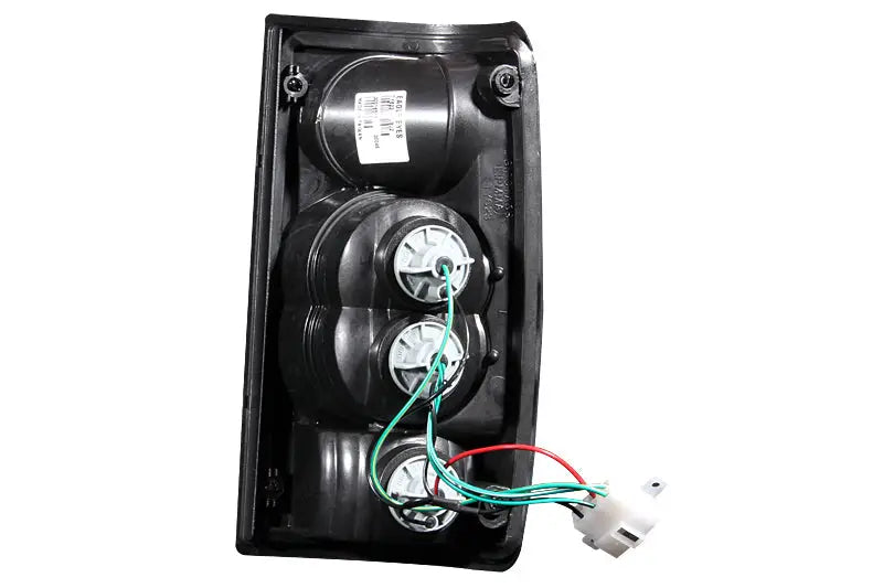 ANZO 1989-1995 Toyota Pickup Taillights Black - Truck & Automotive