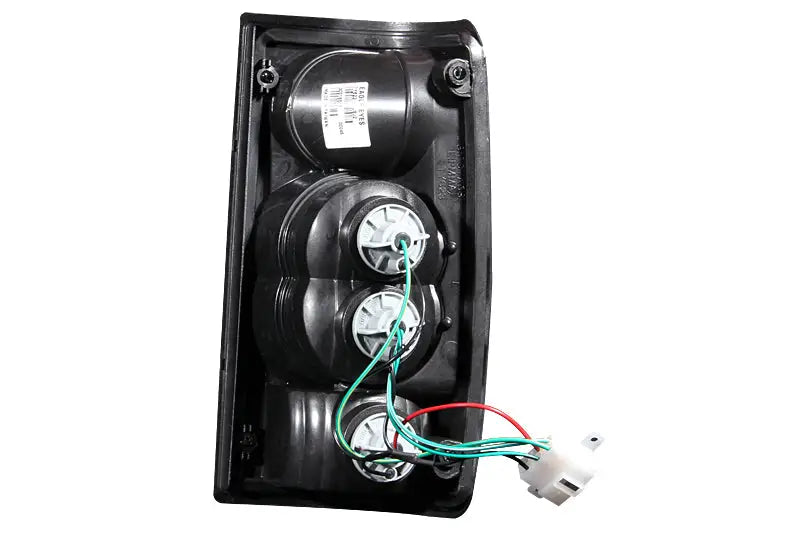 ANZO 1989-1995 Toyota Pickup Taillights Black - Truck & Automotive