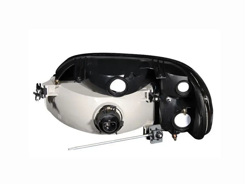 ANZO 1995-2001 Ford Explorer Crystal Headlights Chrome w/ Corner Lights 2pc - Truck & Automotive