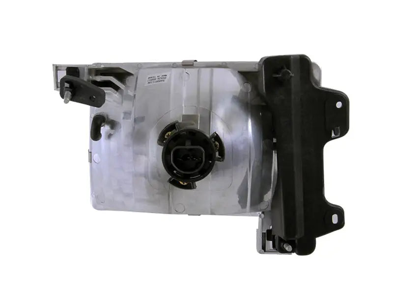 ANZO 1998-2000 Nissan Frontier Crystal Headlights Chrome - Truck & Automotive