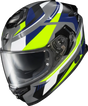 Exo Eclipse Full Face Helmet Lunar Grey/Hi Vis/Blue Md - SCORPION EXO