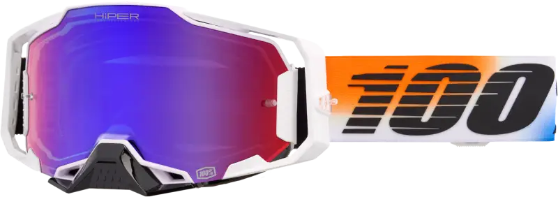 Armega Hiper Goggle United Mirror Red/Blue Lens - 100-PERCENT