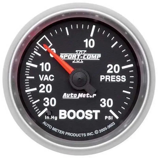 Autometer Cobalt 52mm 30psi mechanical Boost Gauge (6103)