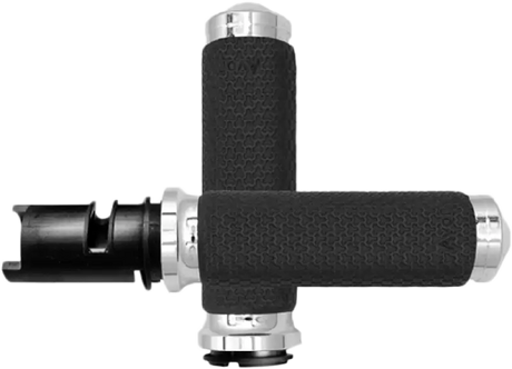 AVON Memory Foam Medium Chrome Twist Grip MF-63A-CH-F24 - AVON