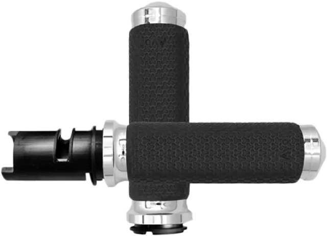 AVON Memory Foam Medium Chrome Twist Grip MF-63A-CH-F24 - AVON