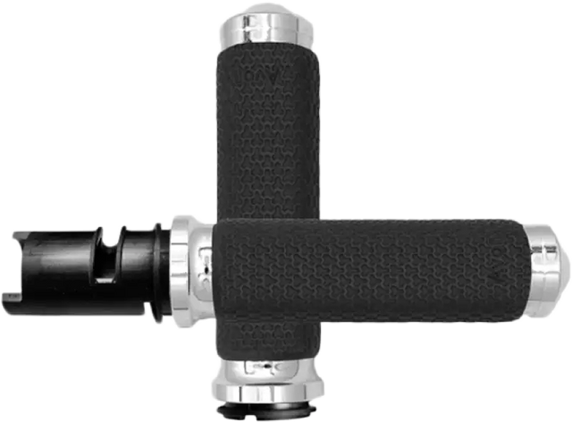 AVON Memory Foam Small Chrome Twist Grip MF-63-CH-F24 - AVON