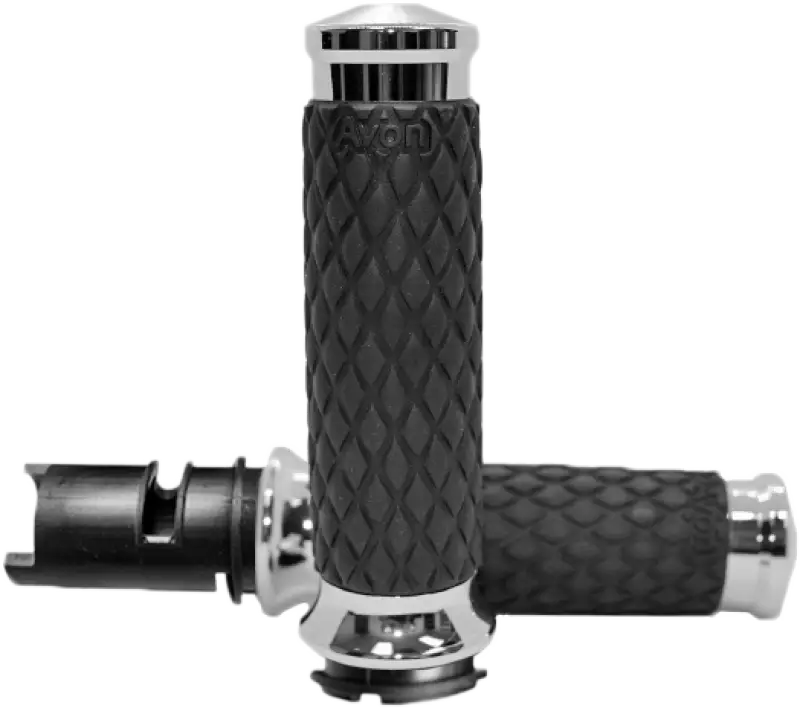 AVON Diamond Contour Chrome Twist Grip - DIA-60-CH-F24 - AVON