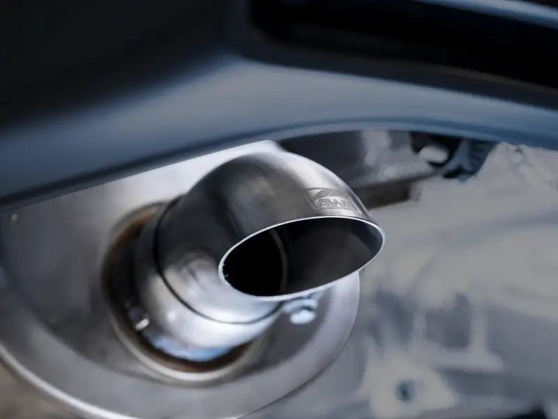 Shiny metal exhaust pipe for AWE Audi 2019-2023 C8 A6/A7 Touring Edition cat-back exhaust