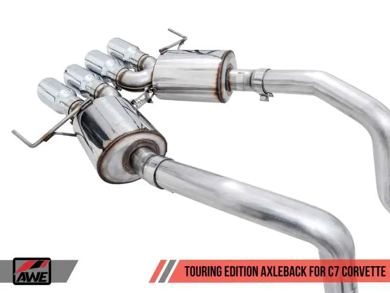 AWE Tuning Touring Axleback Exhaust Corvette Z51/Grand Sport/Z06/ZR1 | (3015-43143)