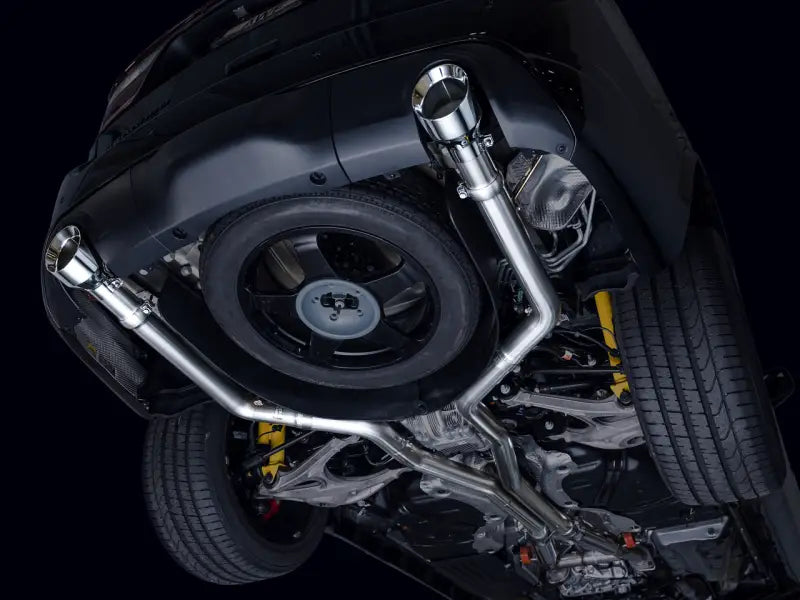 AWE Tuning 18-23 Dodge Durango SRT & Hellcat Track Edition Exhaust - Chrome Silver Tips - Truck Automotive