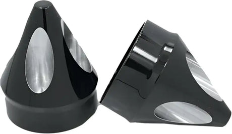 AXL-SPK-ANO Axle Nut Cover Spike Black 1"