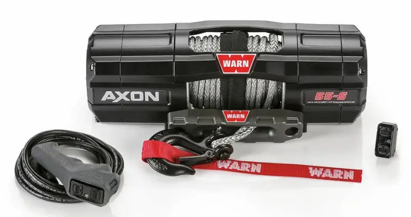 WARN Axon 5500 Synth Rope Winch for Powersports