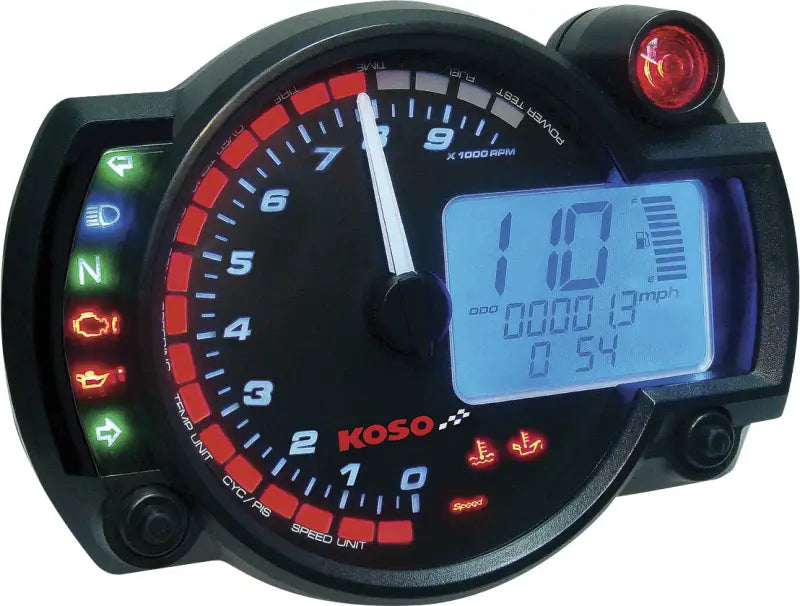 Motorcycle speedometer with digital display for BA015B15 GP Style Multi Function Gauge