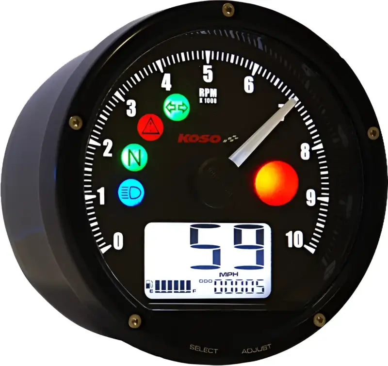 BA035K00 T & Multi Function Meter (Black) - TNT Gauge