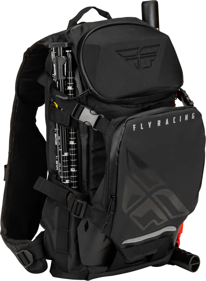 Black Backcountry Pack with shoulder straps, perfect for rv parts & accessories or truck parts