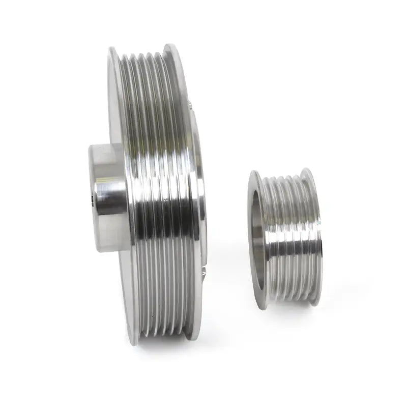 BBK 02-04 Mustang 4.6 GT Underdrive Pulley Kit - Lightweight CNC Billet Aluminum (3pc) - Truck & Automotive