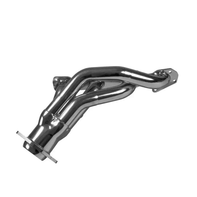 Shiny chrome shorty tuned length exhaust headers for Dodge Hemi 6.1L engines