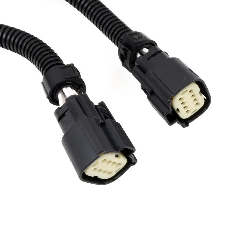 BBK 05-17 Dodge Hellcat 6.2L 6 Pin Front O2 Sensor Wire Harness Extensions 12 (pair) - Truck & Automotive