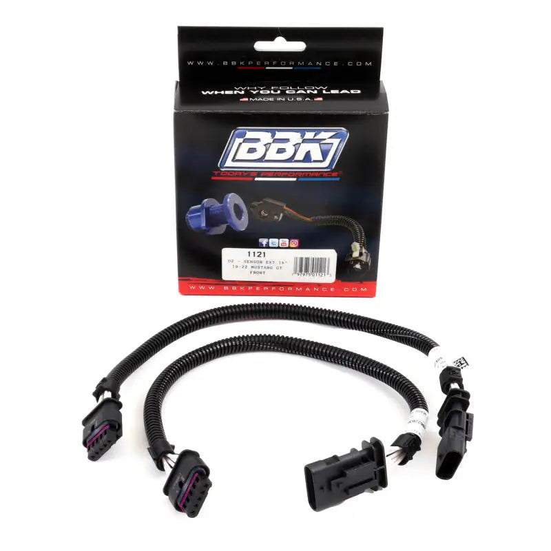BBK 18-19 Ford Mustang GT O2 Sensor Wire Harness Extensions 16in (pair) - Truck & Automotive