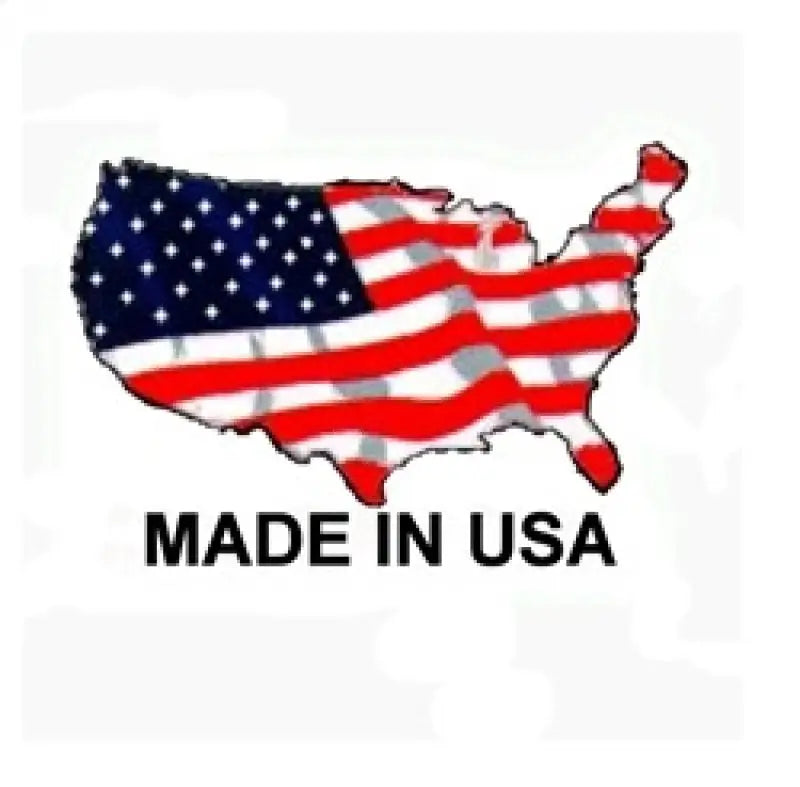 "Made in USA" graphic in the shape of the USA flag indicating the origin of BBK 2015 Mustang GT V6 6-Pin Front O2 Sensor Wire Harness Extensions 12 (pair) and Bolt Kit, Truck & Automotive, AVADA - Best Sellers