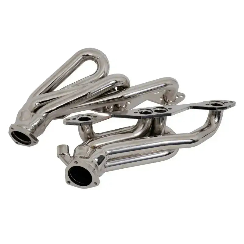 BBK 96-98 GM Truck SUV 5.0 5.7 Shorty Tuned Length Exhaust Headers - 1-5/8 Chrome - & Automotive