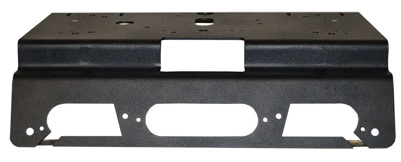 Black metal mounting bracket for Ford F-Series with star warning, BBK274-FL LED version