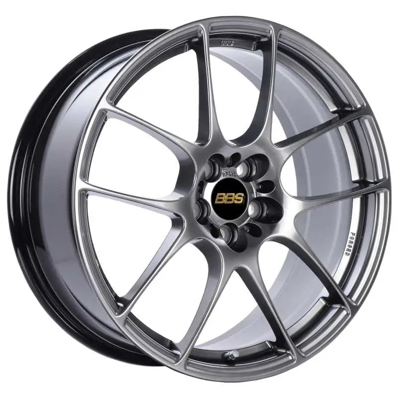 BBS BBS RF 18x8 5x112 ET45 Diamond Black Wheel -82mm PFS/Clip Required