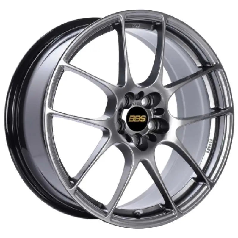 BBS BBS RF 18x9 5x120 ET47 Diamond Black Wheel -82mm PFS/Clip Required