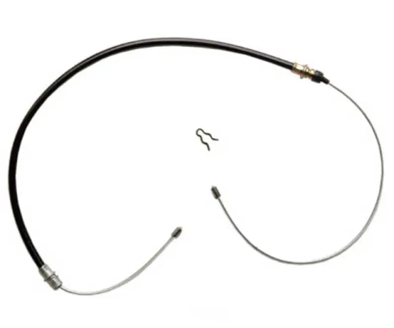 Black cased parking brake cable with metal wire ends for BC94263 Raybestos Hardware hydraulics