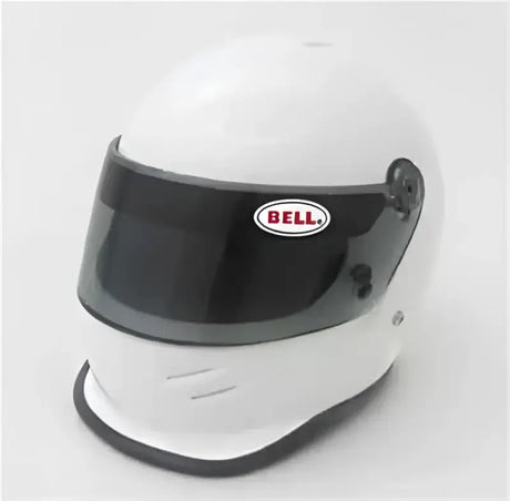 Bell K1 Mini helmet in white with dark visor, perfect for rv parts & accessories