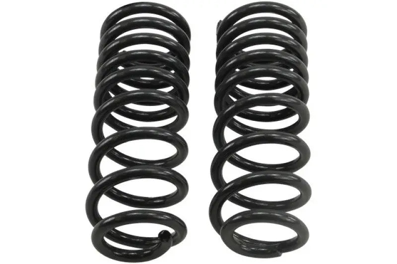 Black coil springs for Toyota Tundra Belltech coil spring set upgrade