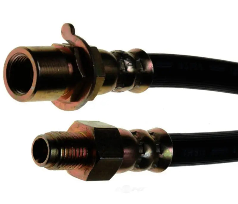 Black brake hoses with metal fittings for BH36562 Raybestos Zp-Hydralic Brake Hose