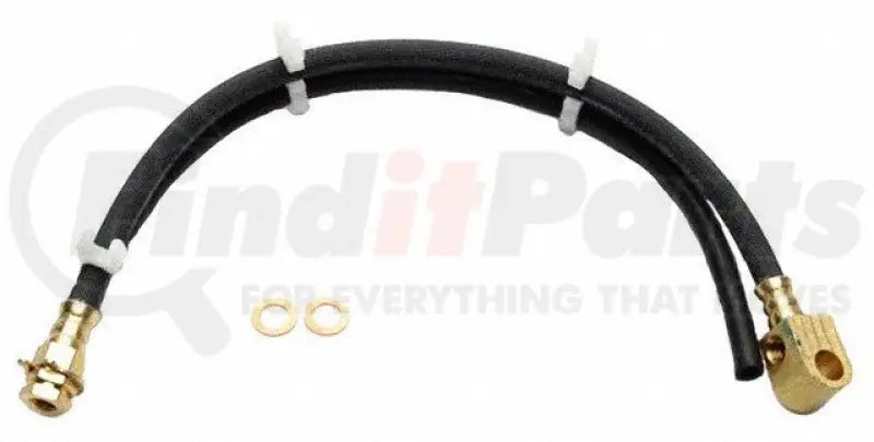 Black brake hose with brass fittings for BH380385 Raybestos Brake Hose replacement