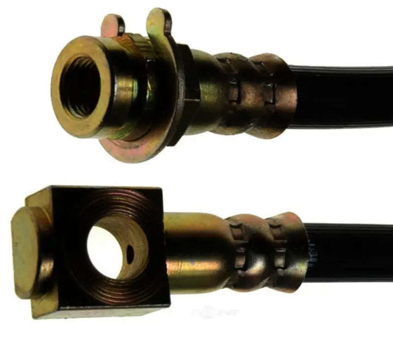 Two brake hoses with metal fittings for BH380468 Raybestos Hardware Hydraulics