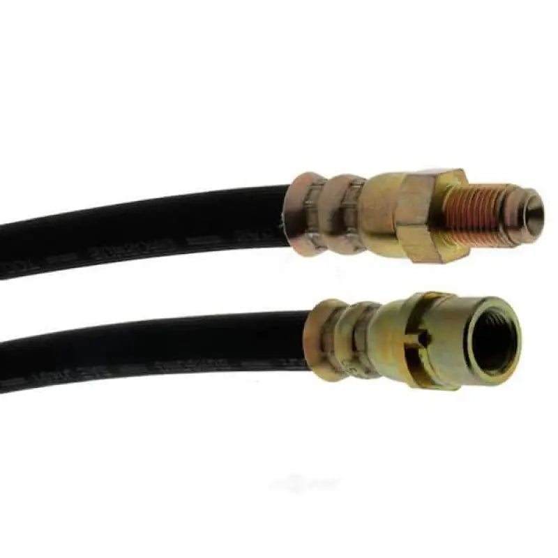 BH381658 Raybestos black brake hoses with metal fittings for superior stopping power