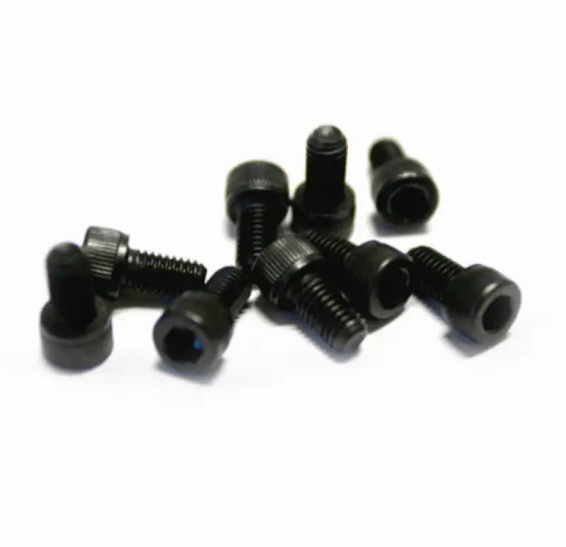 Black socket head cap screws with end tip for Big Gun 1/4X20 Allen Screw 4Pk