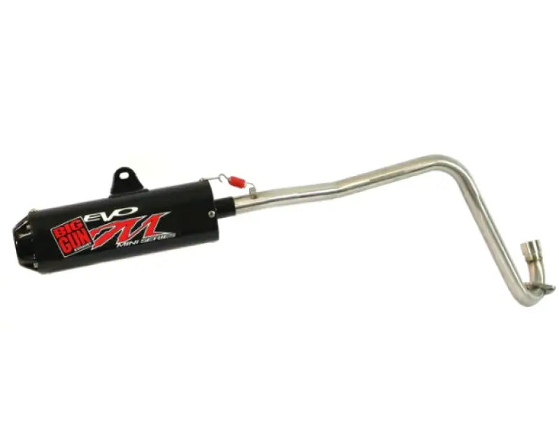 Big Gun Evo M Series Mini Blkout motorcycle exhaust pipe for sporty ride upgrade