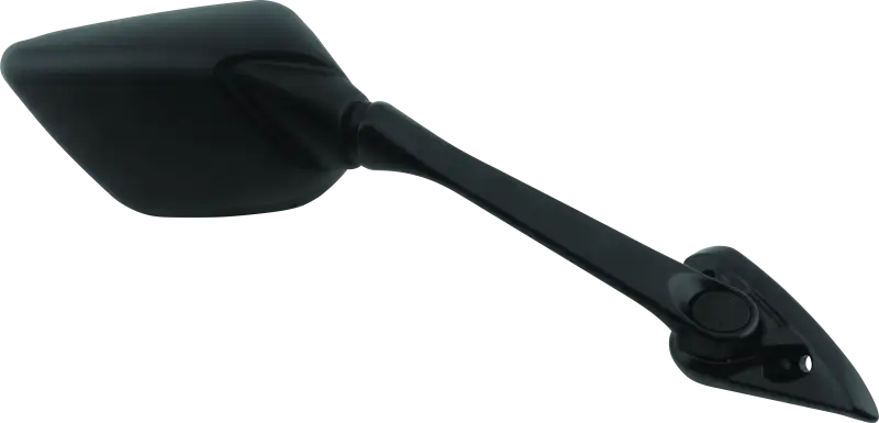 Black BikeMaster mirror for Yamaha YZF-R3 looks sleek black and fits right on your bike