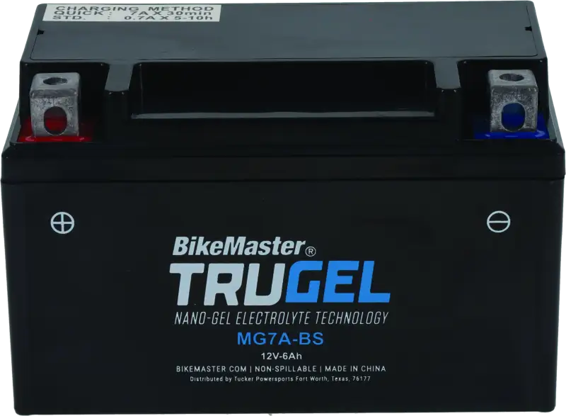 BikeMaster Trugel Battery MG7A-BS - BikeMaster