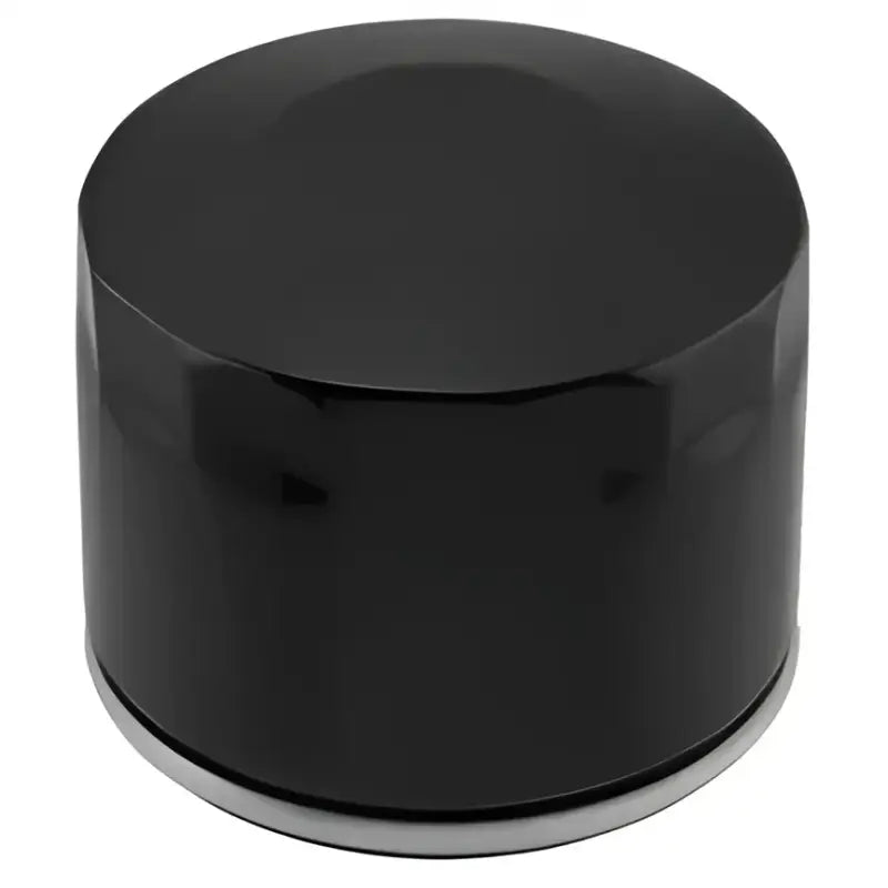 Black cylindrical oil filter for BikeMaster Yamaha BM-142 bike by Bikemaster Yamaha