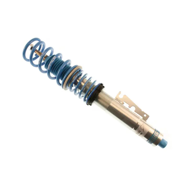 Blue coilover shock absorber for Porsche Boxster with Bilstein B16 performance suspension