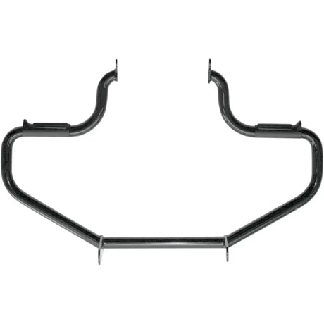 Black metal Lindby Multibar Engine Guard for motorcycle crash protection