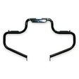 Black metal BL13605 Lindby Multibar Engine Guard for motorcycle crash protection