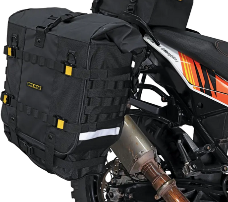 Trails End Adv Saddlebags 25l Per Bag Black - NELSON-RIGG