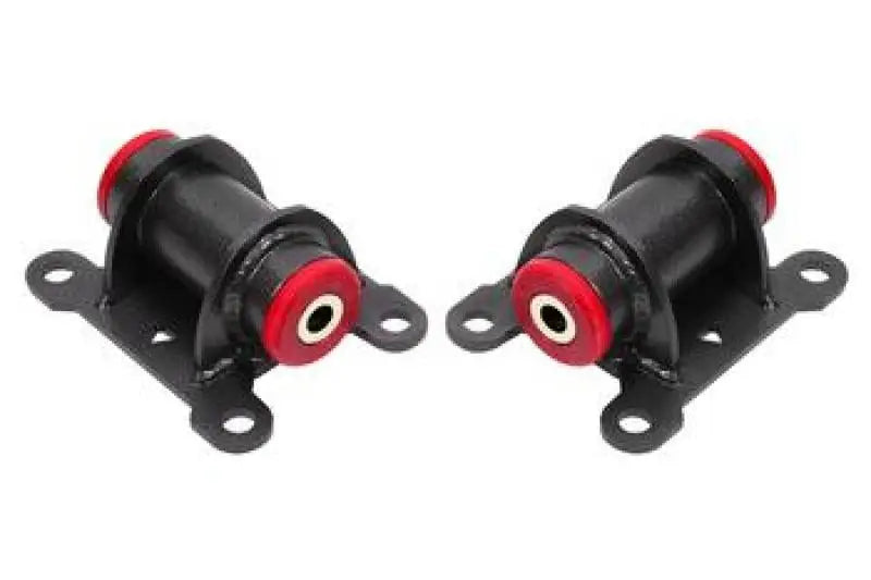 BMR 98-02 Chevrolet Camaro Motor Mount Kit (Steel) w/ Poly Bushings - Black Hammertone - Truck & Automotive