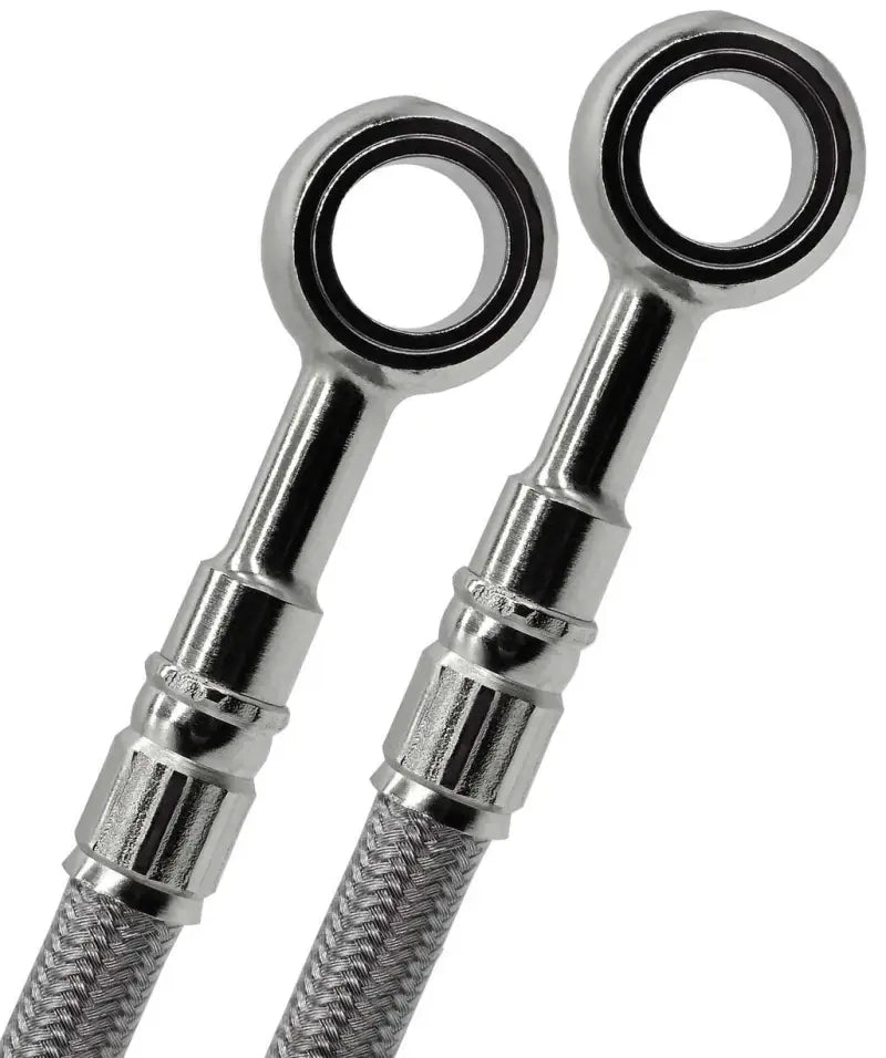 Braided stainless steel brake lines for Brakeline Rear TL1000R 98-02 back end upgrade