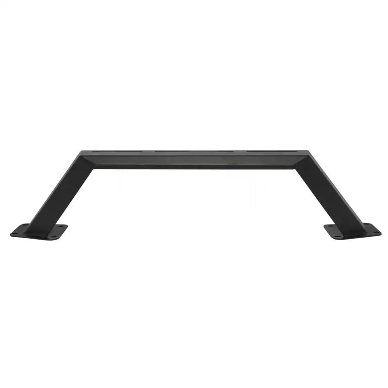 Bull Bar Textured Powder Coat; Black; Steel; Angular Bar; Without Skid Plate; With Light Mounting Tabs; Hardware/