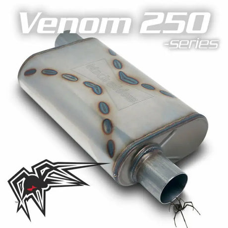 BWOOV2-22 Black Widow Venom 250-Series 2.5’ Offset/Offset - Exhaust Muffler